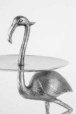 KARE patera / etażerka FLAMINGO srebrna - obrazek 7