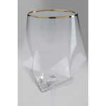 KARE komplet 4 kieliszków do wina         DIAMOND RIM 525 ml - obrazek 3