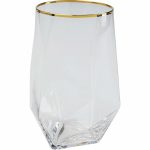 KARE komplet 4 szklanek DIAMOND RIM 510   ml - obrazek 2