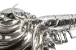 KARE chłodziarka na napoje / patera       LOBSTER srebrna - obrazek 4