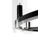 KARE lampa wisząca CANDEL CROWN czarna - szklane klosze - obrazek 5