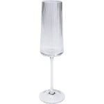 KARE komplet 4 kieliszków do szampana     RIFFLE 215 ml - obrazek 2