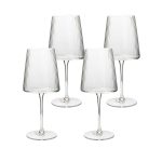 KARE komplet 4 kieliszków do wina RIFFLE  760 ml