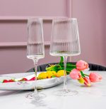 KARE komplet 4 kieliszków do wina RIFFLE  760 ml - obrazek 6