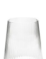 KARE komplet 4 szklanek RIFFLE 440ml      transparentny - obrazek 3