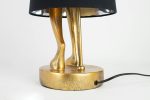 KARE lampa stołowa RABBIT 68 cm  złota / czarna - obrazek 10