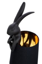 KARE lampa stołowa RABBIT 68 cm czarna - obrazek 5