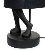 KARE lampa stołowa RABBIT 68 cm czarna - obrazek 6