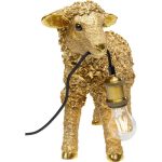 KARE lampa stołowa FLOWER SHEEP 36 cm złota - obrazek 2