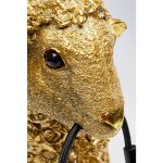 KARE lampa stołowa FLOWER SHEEP 36 cm złota - obrazek 3