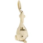 KARE dekoracja BUNNY 52 cm złota - obrazek 3