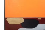 KARE obraz ABSTRACT SHAPES ORANGE 73x143 cm - obrazek 3
