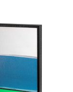 KARE obraz ABSTRACT SHAPES GREEN  73x143 cm - obrazek 2