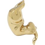 KARE dekoracja YOGA BUNNY 10 cm złota - obrazek 3