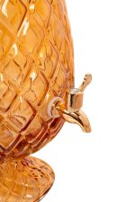 KARE dyspenser do napojów PINEAPPLE  bursztynowy - obrazek 2