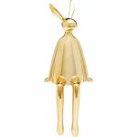 KARE dekoracja SITTING RABBIT 35 cm       złota