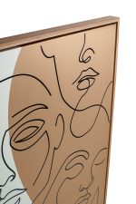 KARE obraz FACCIA ARTE TRI COLORE 90x120 cm - obrazek 2