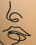 KARE obraz FACCIA ARTE TRI COLORE 90x120 cm - obrazek 3