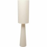 KARE lampa podłogowa MARLEEN BOUCLE 130   cm beżowa