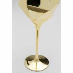 KARE komplet 4 kieliszków do wina         DIAMOND 660 ml złoty - obrazek 4
