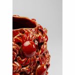 KARE wazon dekoracyjny CRABS 39 cm        czerwony - obrazek 3