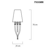 MOOSEE zestaw 2 sztuk lamp ściennych      DEVIL WALL 1 czarny - obrazek 8