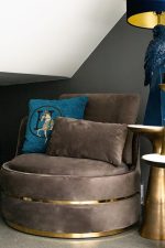 Poduszka dekoracyjna SHP PARIS HOME       niebieska - obrazek 8