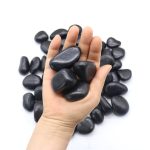 Kamień OTOCZAK 2-3 cm 2 kg polerowany     czarny - obrazek 2