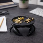 Taca dekoracyjna SHP CRAB czarna - obrazek 3
