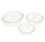 Zestaw 3 mis SHP BOWLS transparentny