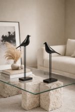 Zestaw 2 dekoracji SHP BIRDY czarna - obrazek 5