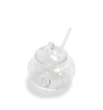 Mini cukiernica z łyżeczką SHP JAR        transparentna