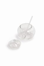 Mini cukiernica z łyżeczką SHP JAR        transparentna - obrazek 2