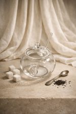 Mini cukiernica z łyżeczką SHP JAR        transparentna - obrazek 3