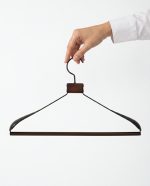 Zestaw 4 wieszaków SHP SOLID czarny - obrazek 8