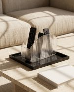 Organizer na piloty SHP ICY               transparentny - obrazek 4