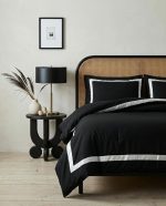 Komplet pościeli SHP RESIDENCE czarny - obrazek 4