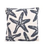 Poduszka dekoracyjna SHP STARFISH 45x45   beżowa / szara
