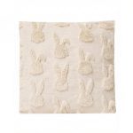 Poduszka dekoracyjna SHP BUNNIES 45x45    beżowa