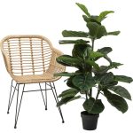 KARE roślina dekoracyjna FIDDLE LEAF 120  cm - obrazek 4
