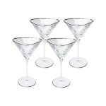 KARE komplet 4 kieliszków do martini      HOMMAGE 240ml
