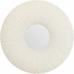 KARE lustro ścienne SEA JEWELLERY 110 cm  białe