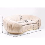 KARE sofa 2-osobowa PERUGIA beżowa - obrazek 5