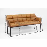 KARE sofa THINKTANK brązowa - obrazek 5