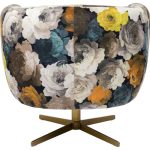 KARE fotel obrotowy PEONY FLOWER - obrazek 4