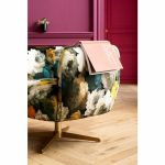 KARE fotel obrotowy PEONY FLOWER - obrazek 7