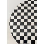 KARE stolik DOMERO CHESS 25 biało-czarny - obrazek 2
