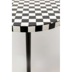 KARE stolik DOMERO CHESS 25 biało-czarny - obrazek 3