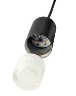 MOOSEE lampa wisząca FLUSSO 4 czarna - obrazek 5