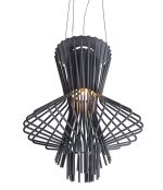 MOOSEE lampa wisząca STRAW szara